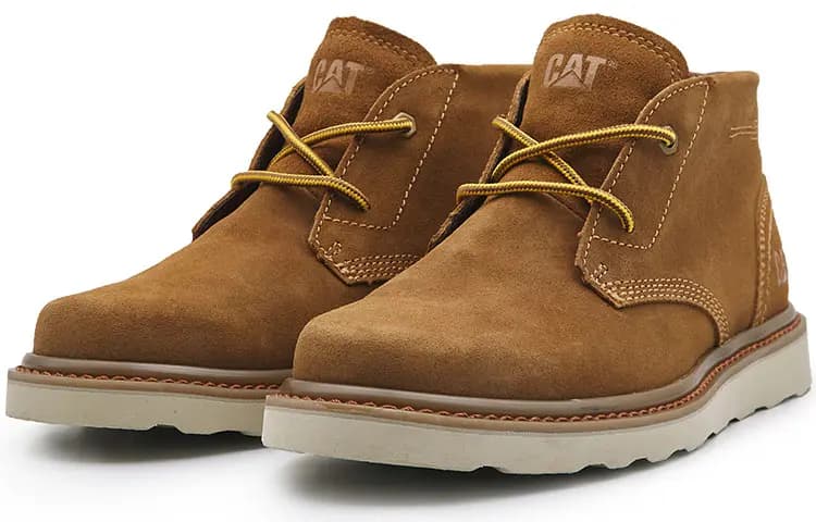 CAT Ankle-Length Outdoor Boots Kişi Açıq Qəhvəyi