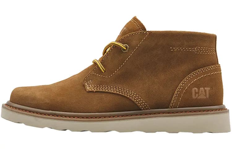 CAT Ankle-Length Outdoor Boots Kişi Açıq Qəhvəyi 5