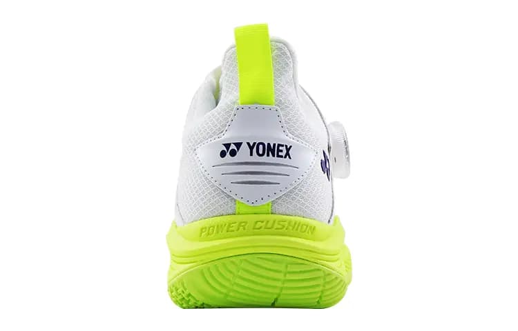 YONEX 88D 2 Badminton Shoes Unisex Low-Top White Yellow Green 4