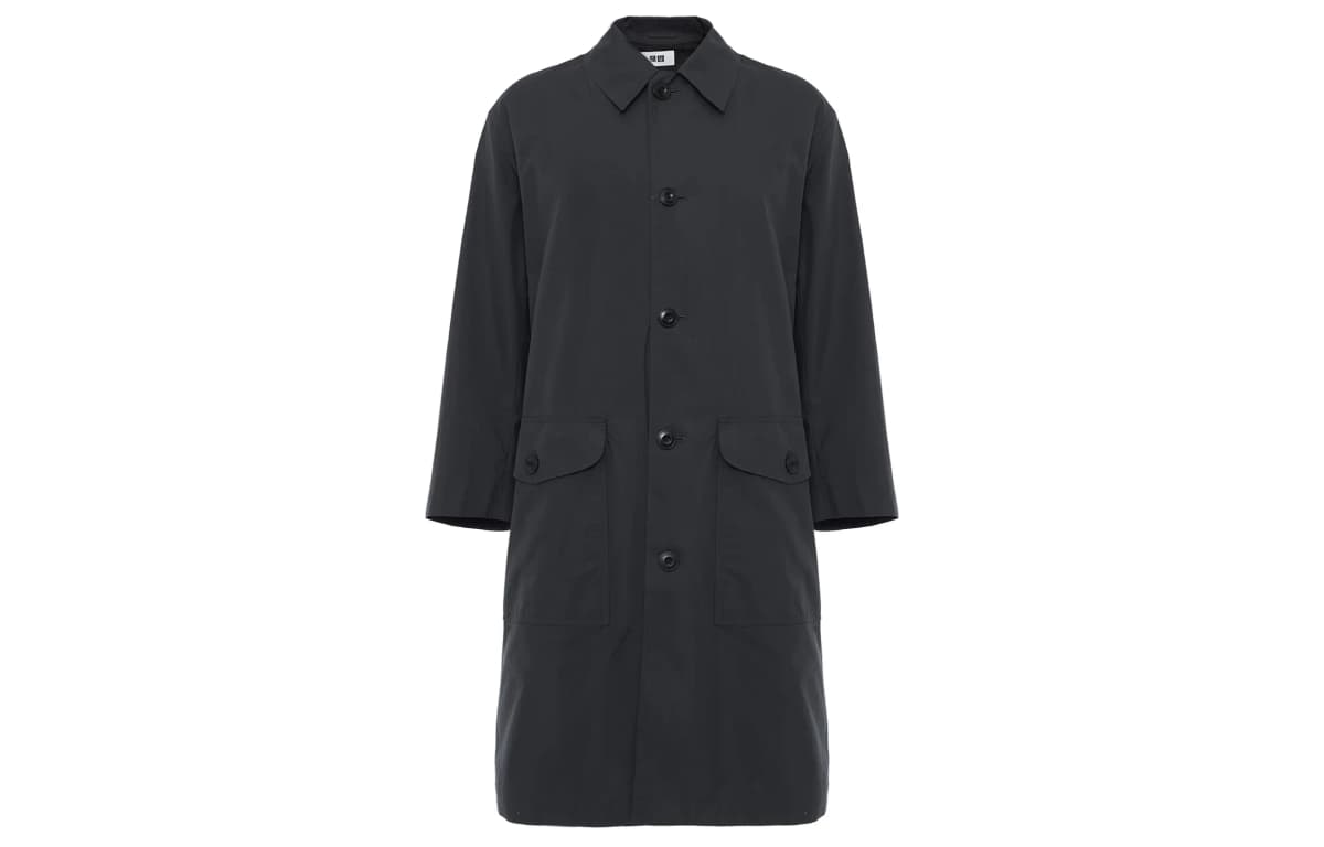 UNIQLO U Collection FW22 Trençkot Kişi Tünd Boz