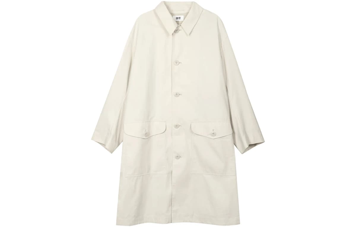 UNIQLO U Collection Trench Coat Kişi Açıq Bej