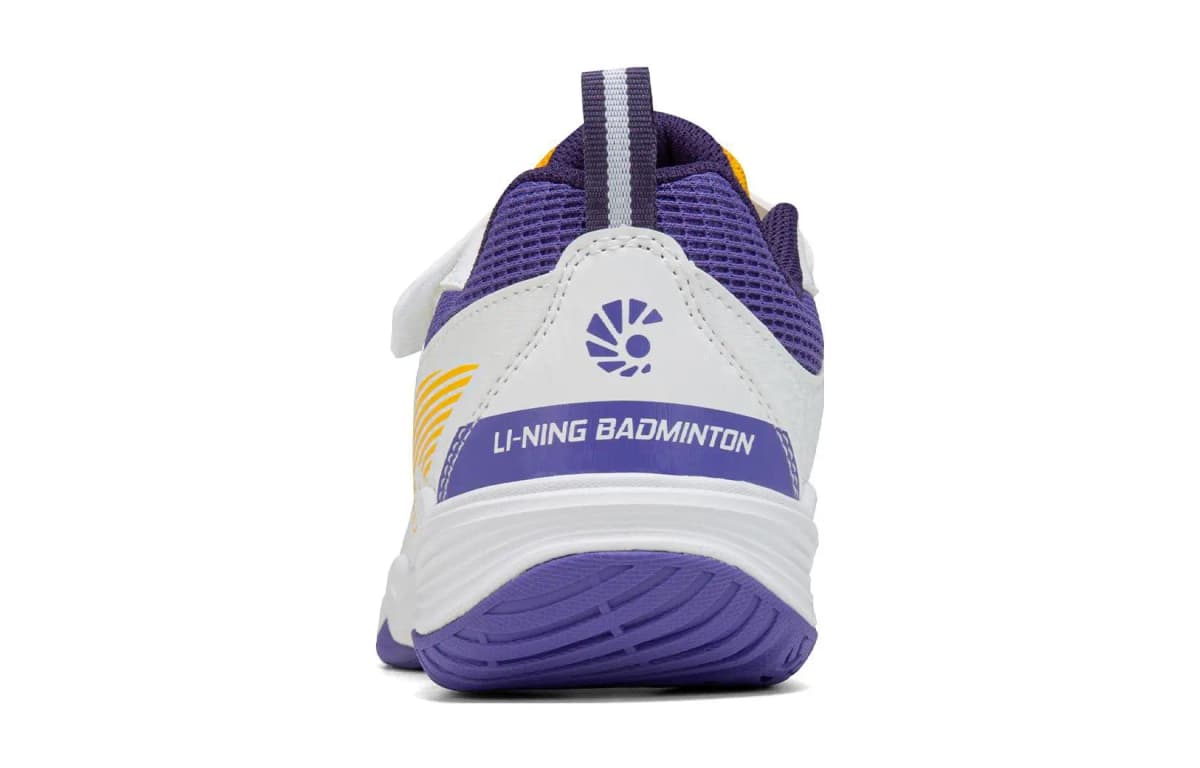 LiNing Ace Ⅴ Junior Badminton Ayaqqabısı Ağ/Bənövşəyi 5