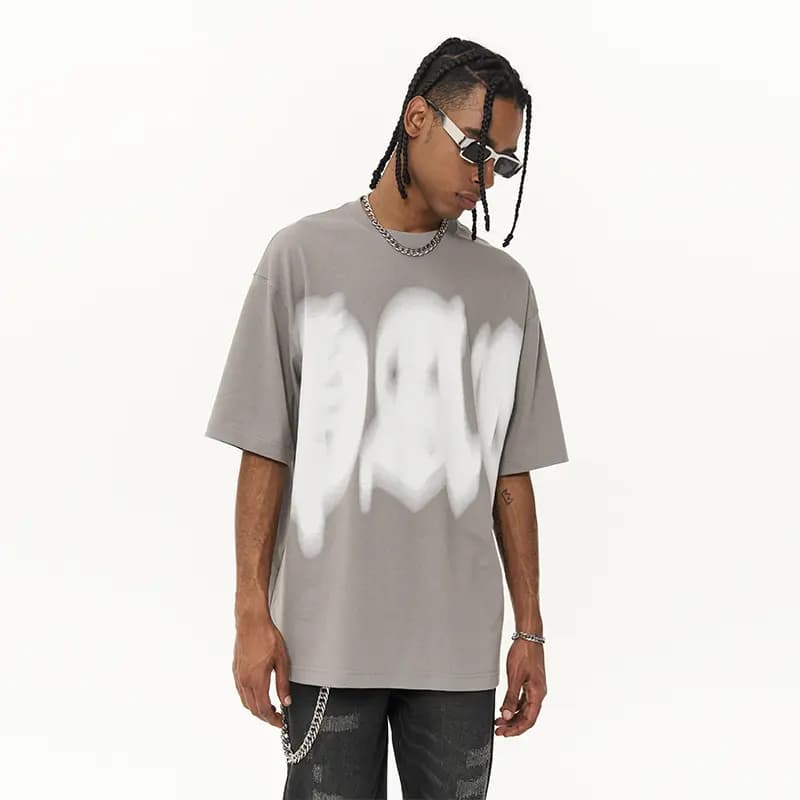 HARSH AND CRUEL "Unofficial Jersey" Series SS23 HC Perfectionist Phantom Gothic Letter Logo Print Loose Casual Crew Neck Short Sleeve T-Shirt Unisex 14