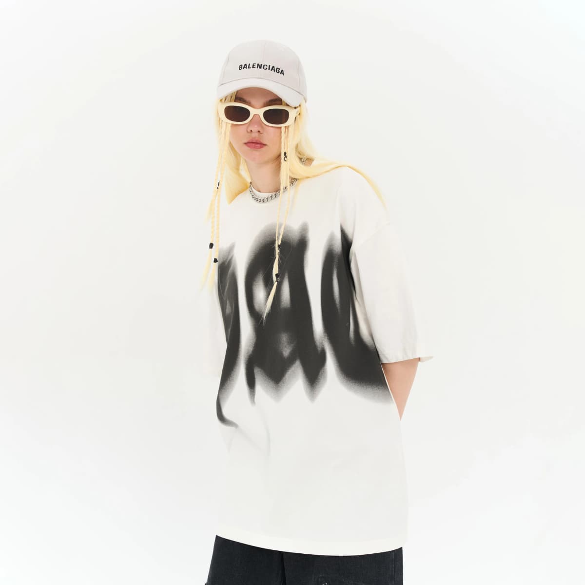 HARSH AND CRUEL "Unofficial Jersey" Series SS23 HC Perfectionist Phantom Gothic Letter Logo Print Loose Casual Crew Neck Short Sleeve T-Shirt Unisex 9