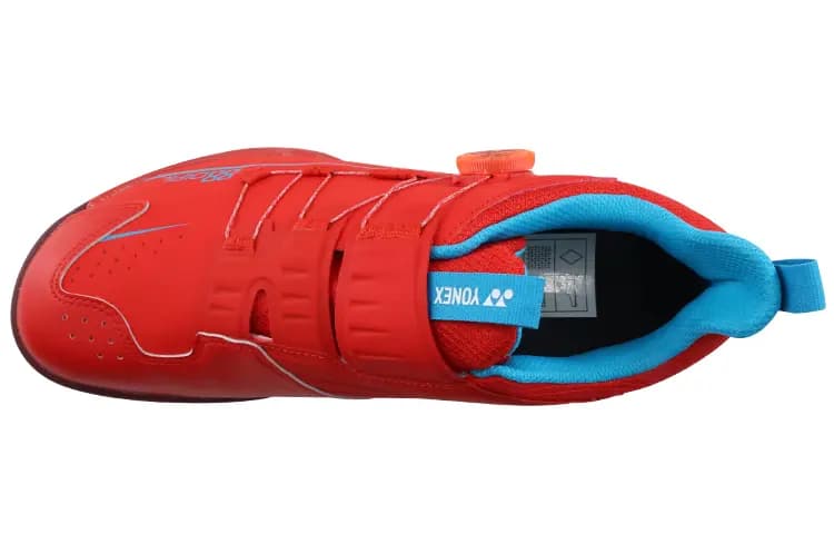 YONEX 88D 2 Badminton Shoes Unisex Low-Top Red 3