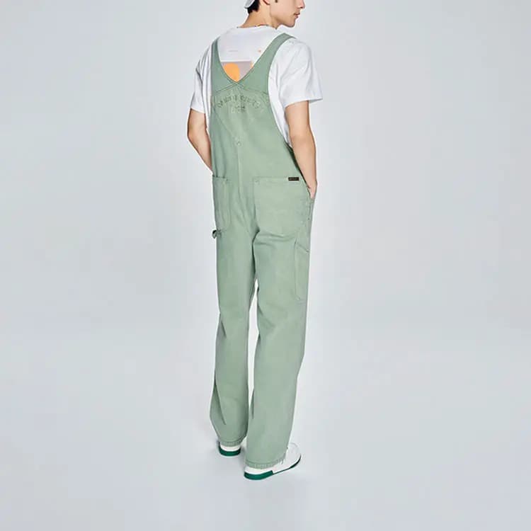 Lee x RANDOMEVENT SS23 Unisex Kombinezon Yaşıl 3