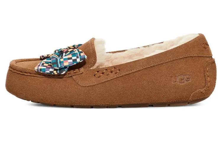 UGG Ansley Bow Qadın Terliyi 'Tan Blue'