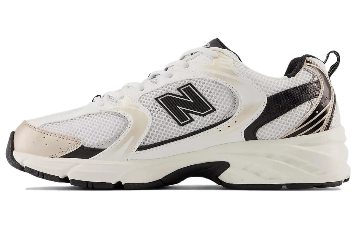 New Balance 530 Ağ/Qızılı