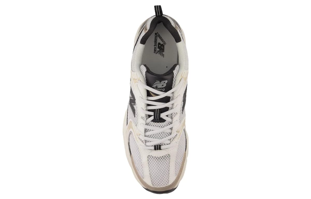 New Balance 530 Ağ/Qızılı 4