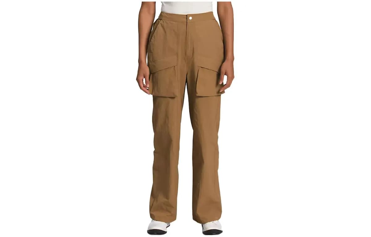 THE NORTH FACE Low-Fi Hi-Tek Qadın Küləkdən Qoruyan Şalvar Qəhvəyi