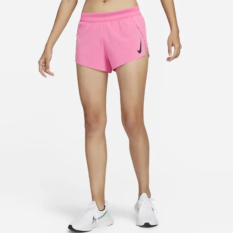 Nike AeroSwift Women's Running Shorts Pink 4