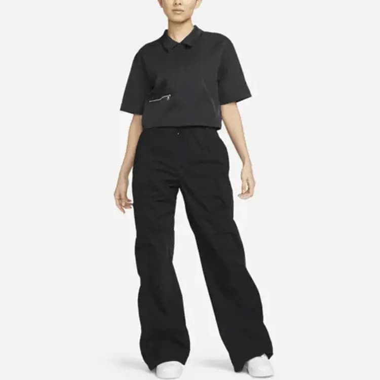 Nike Sportswear Dri-FIT Tech Pack Qadın Köynəyi Qara 3