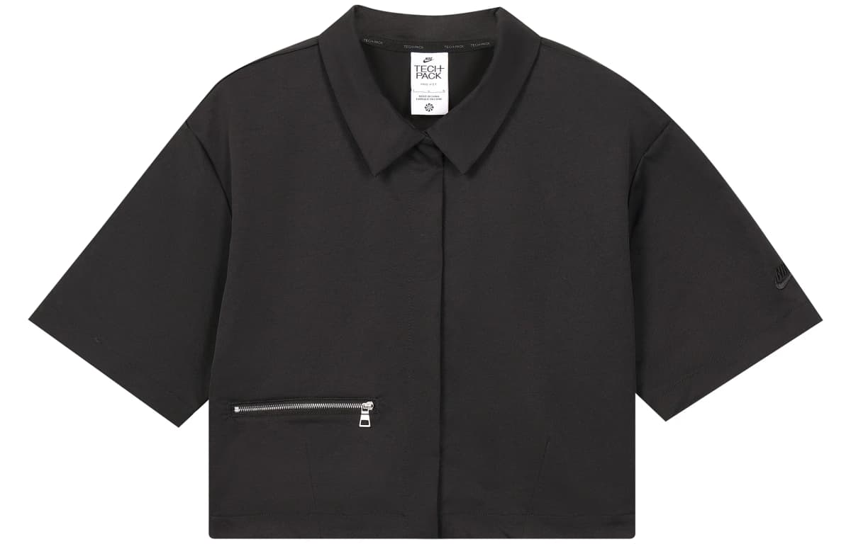 Nike Sportswear Dri-FIT Tech Pack Qadın Köynəyi Qara