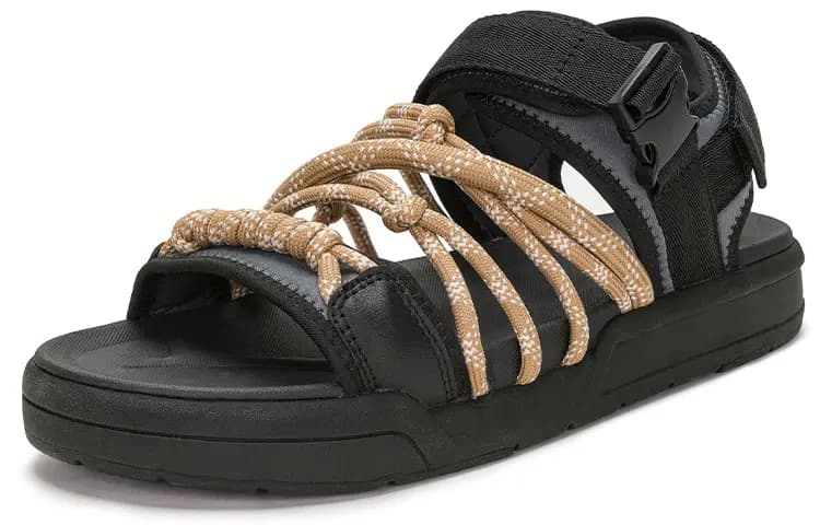 Kappa Unisex Çimərlik Səndəli Qara/Qəhvəyi 2