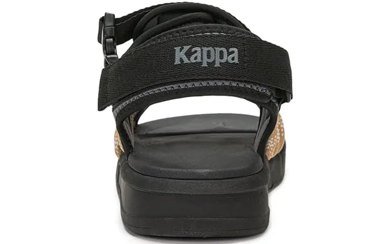 Kappa Unisex Çimərlik Səndəli Qara/Qəhvəyi 6