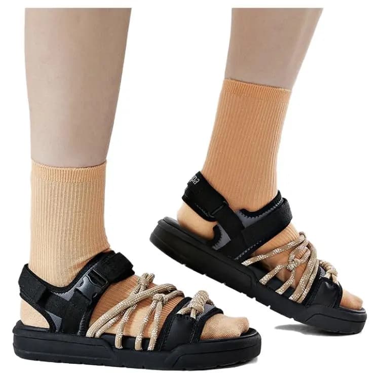 Kappa Unisex Çimərlik Səndəli Qara/Qəhvəyi 7