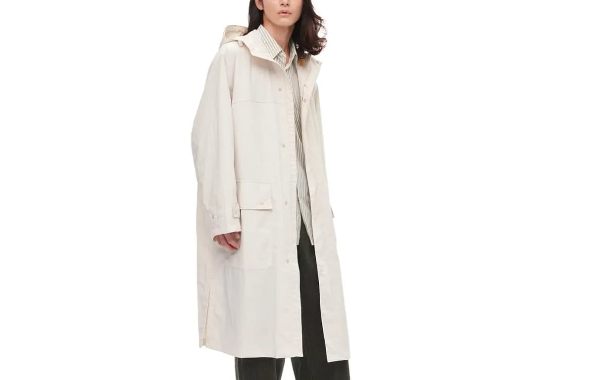 UNIQLO SS23 Unisex Trench Coat Açıq Bej