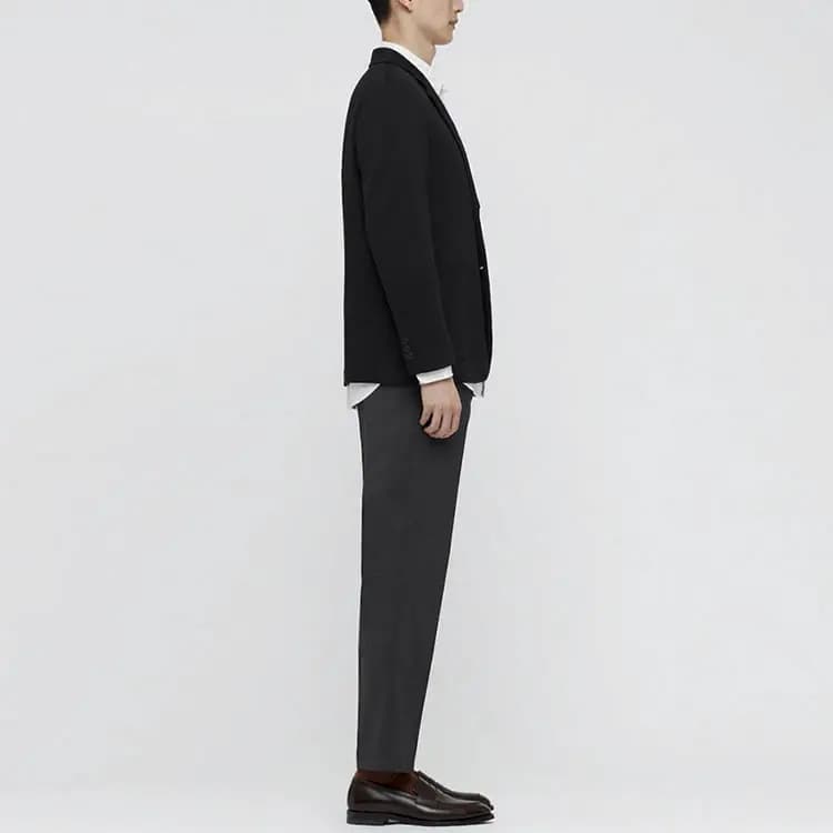 UNIQLO Suit Kişi Qara 4