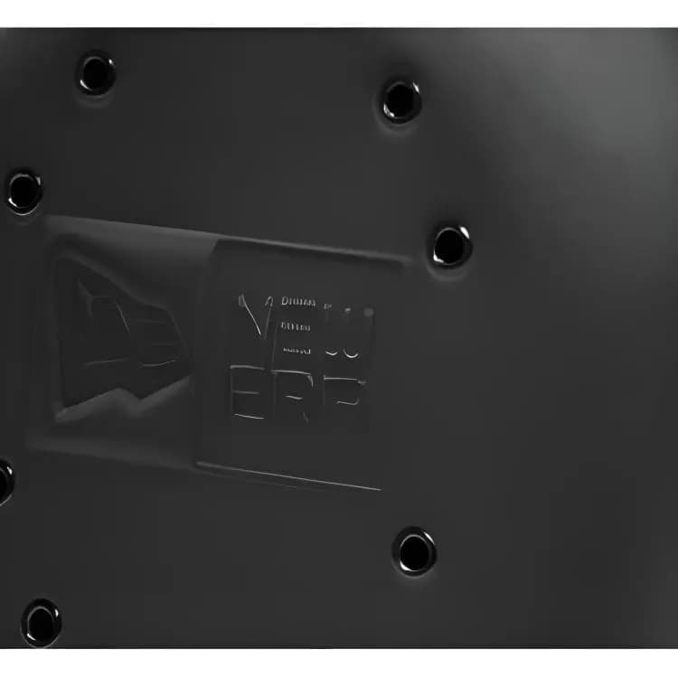 New Era Large Logo Print Hard Shell 6-Hole Ventilated Travel Organizer Bag Unisex Black 3