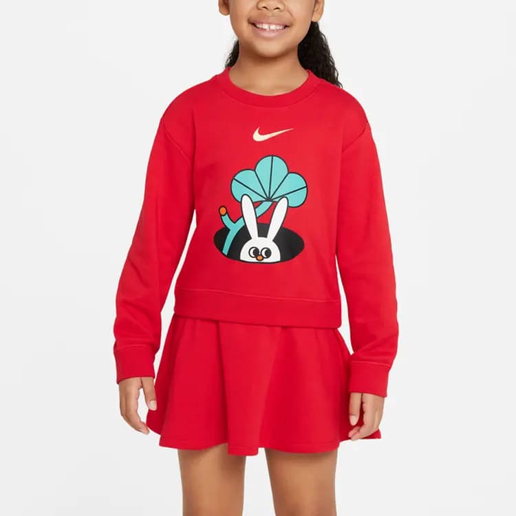 Nike Qız Uşaq Donu Qırmızı 3