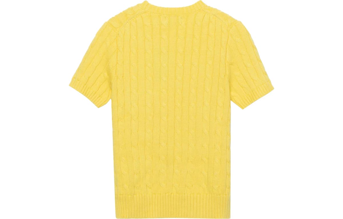 Polo Ralph Lauren Cable knit Short sleeve Top 2