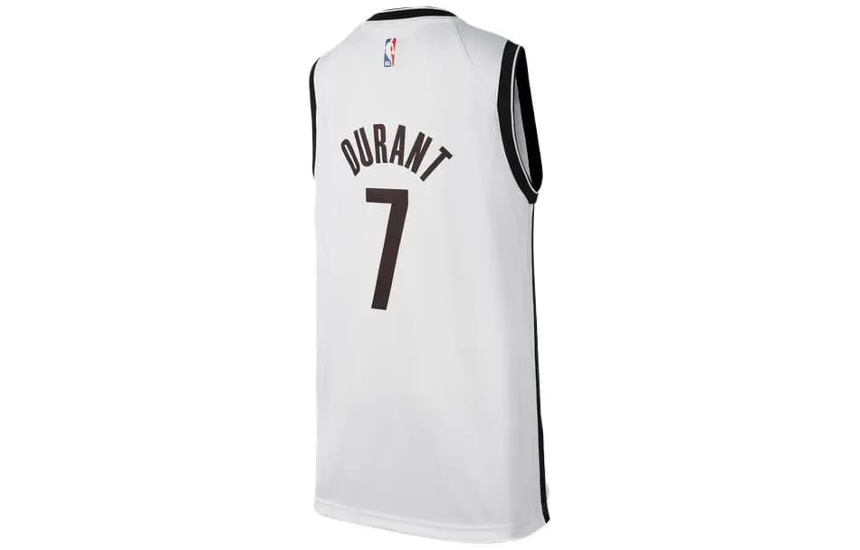Nike Kids' Letter Embroidery Print Round Neck Vest Basketball Jersey Boys' White 2