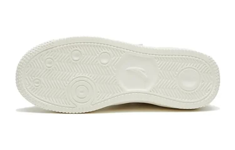 Anta Kids Comfortable Versatile Slip-Resistant Wear-Resistant Low-Top Skate Shoes White Blue Pink 5