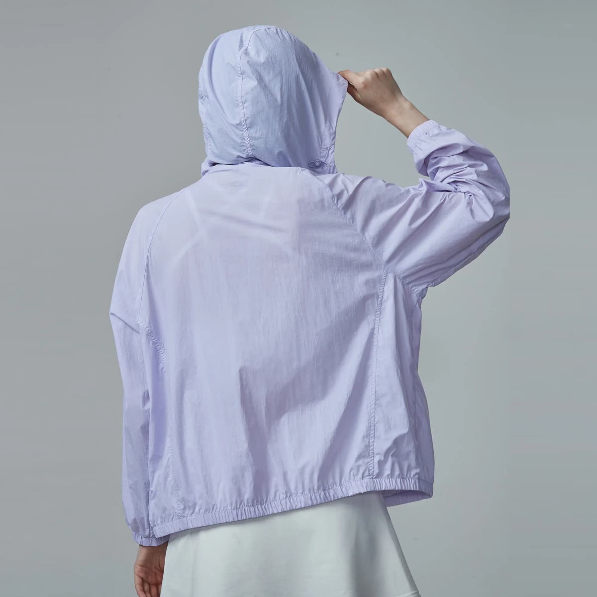 CAMEL City Function Series Outdoor Casual Original Yarn Anti-UV Lightweight Zip Hooded Skin Jacket Spring/Summer Women's 2