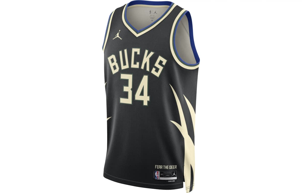 Jordan Dri FIT NBA Swingman Basketbol Forması Kişi Qara