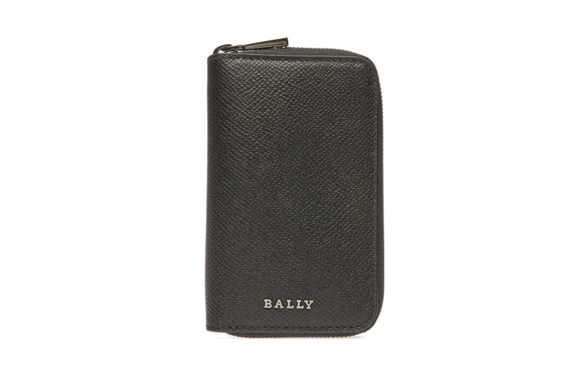 BALLY Dəri Açar Qabı Kişi Qara