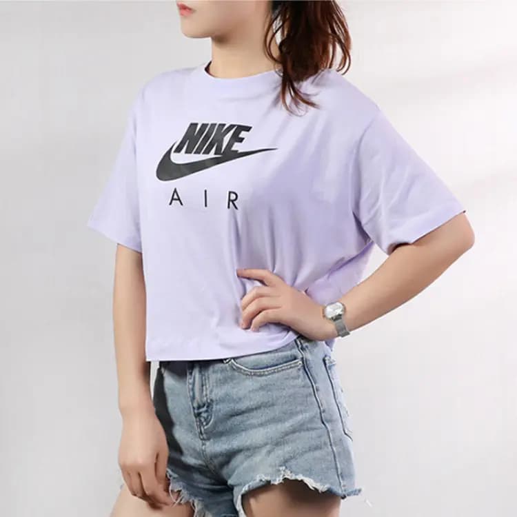 Nike Air Köynək Qadın Bənövşəyi 5