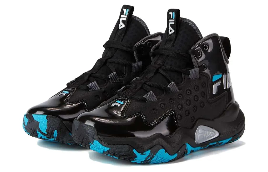 FILA KIDS Uşaq Basketbol Ayaqqabısı Qara/Göy 2