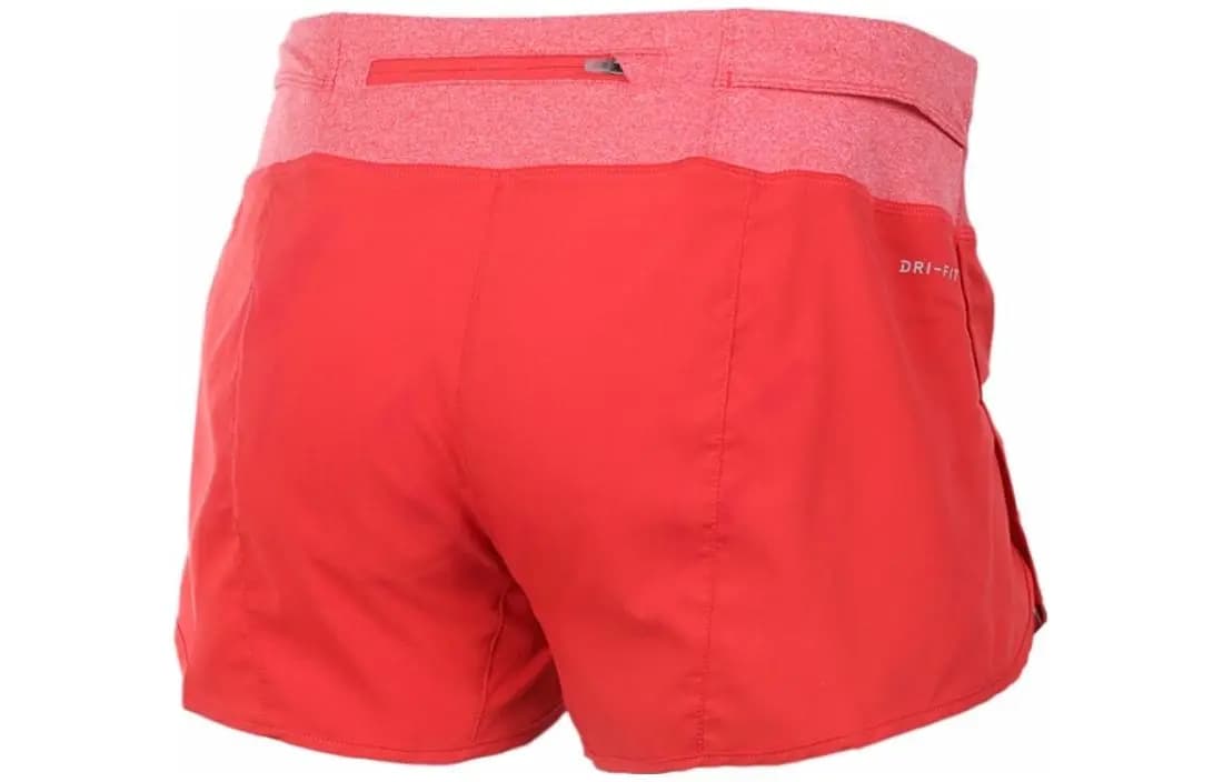 Nike Logo Print Dri-FIT Shorts Women's Red 2