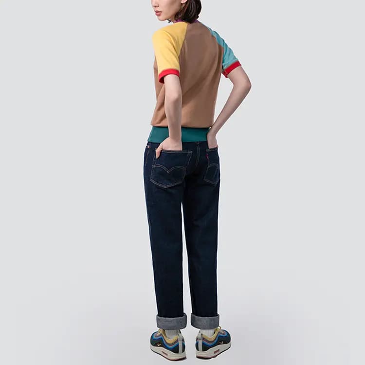 LEVI'S LVC Series SS23 Qadın Cins Şalvarı Tünd Göy 4
