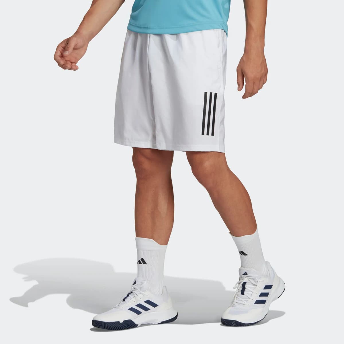 Adidas Free Shipping With AdiClub Club 3-Stripes Tennis Shorts 2