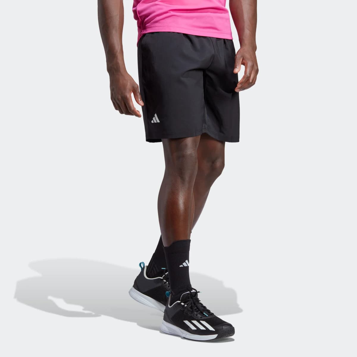 Adidas Free Shipping With AdiClub Club 3 Stripes Tennis Shorts 4