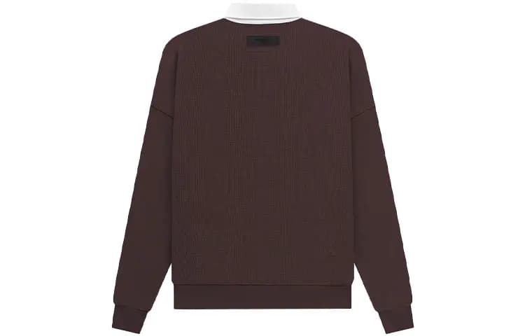 Fear Of God Essentials Waffle Henley Rugby 2