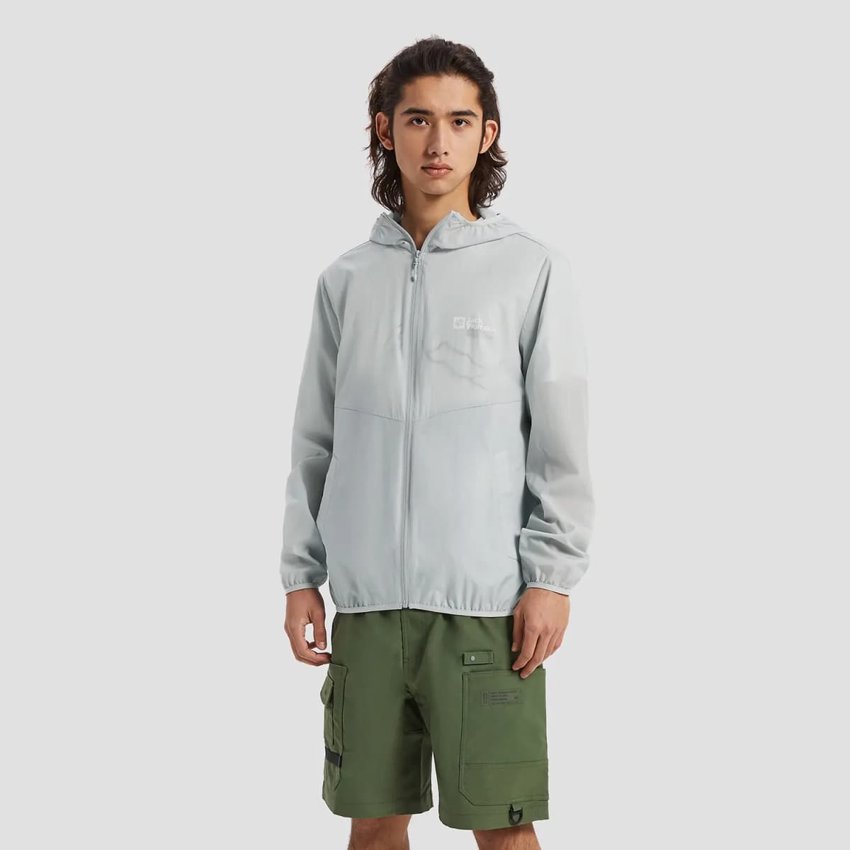 JACK WOLFSKIN Kişi Günəşdən Qoruyucu Geyim 12