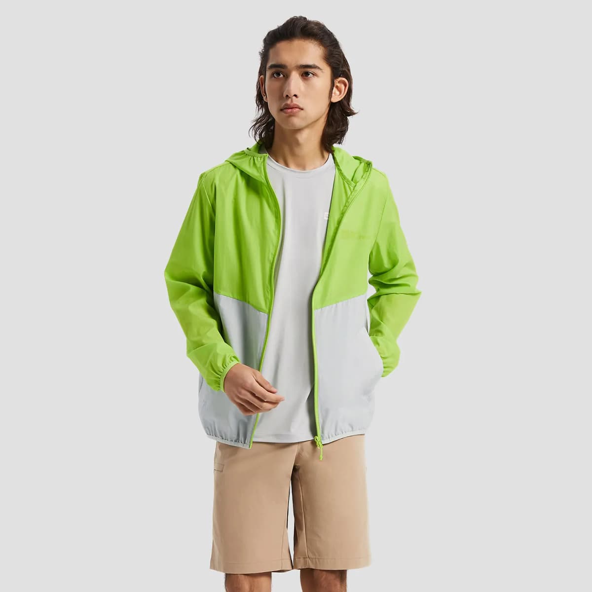 JACK WOLFSKIN Kişi Günəşdən Qoruyucu Geyim 19