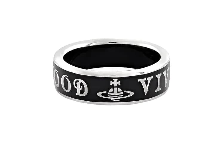 Vivienne Westwood CONDUIT STREET Üzük Unisex Qara 3