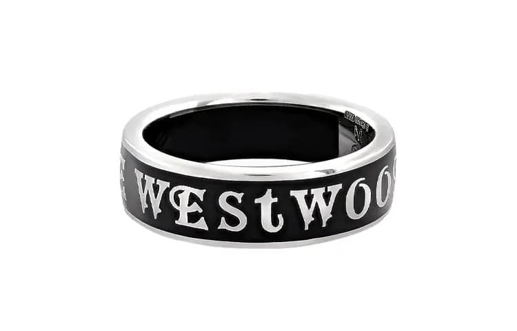 Vivienne Westwood CONDUIT STREET Üzük Unisex Qara