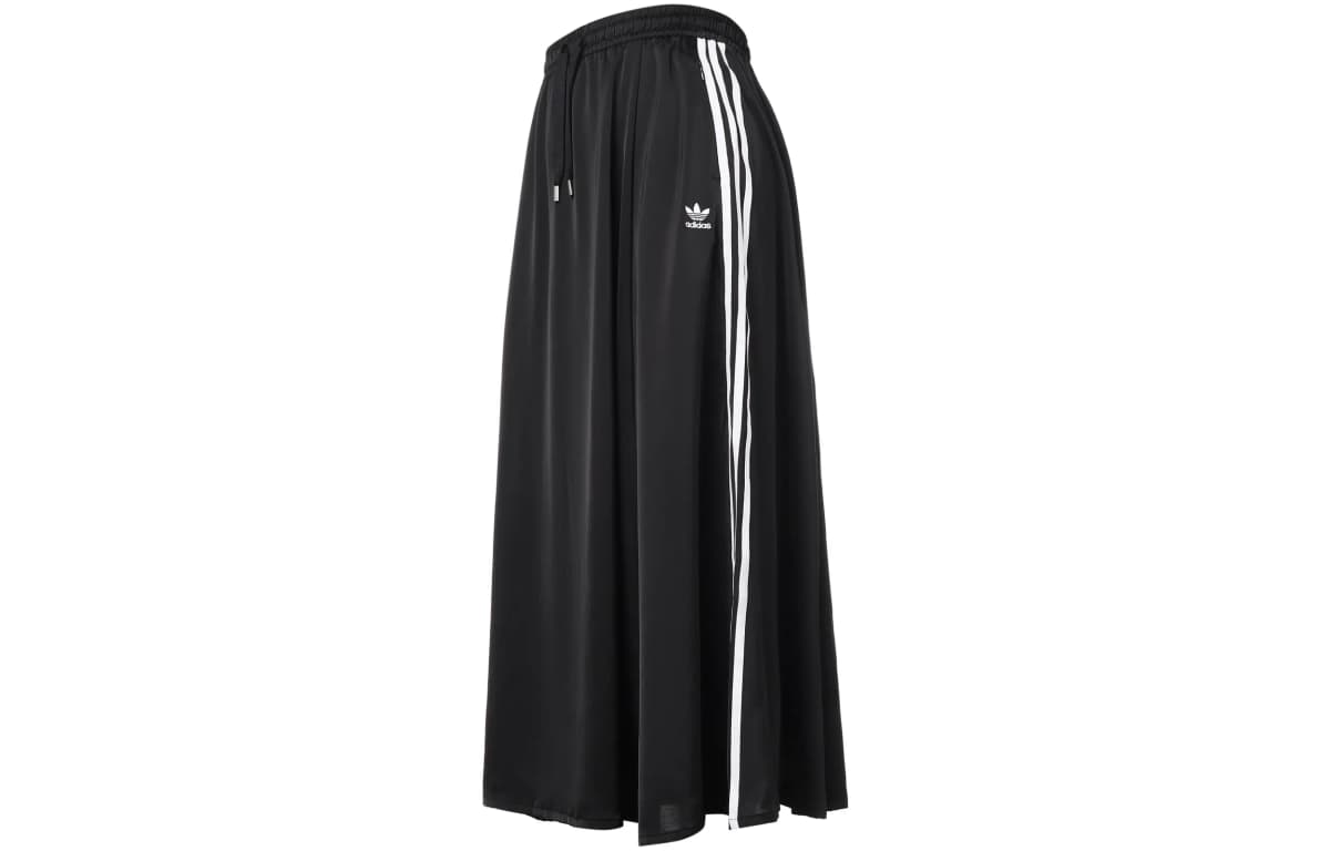 adidas originals Qadın Satin Ətək Qara