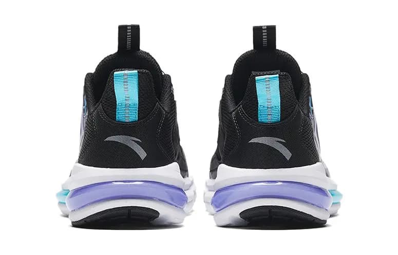 Antakids Lingyun Low-Top Uşaq Qaçış Ayaqqabısı Qara/Mavi/Bənövşəyi 4