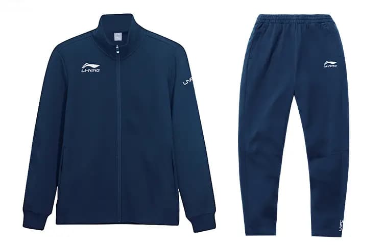 LiNing Unisex İdman Dəsti Tünd Mavi