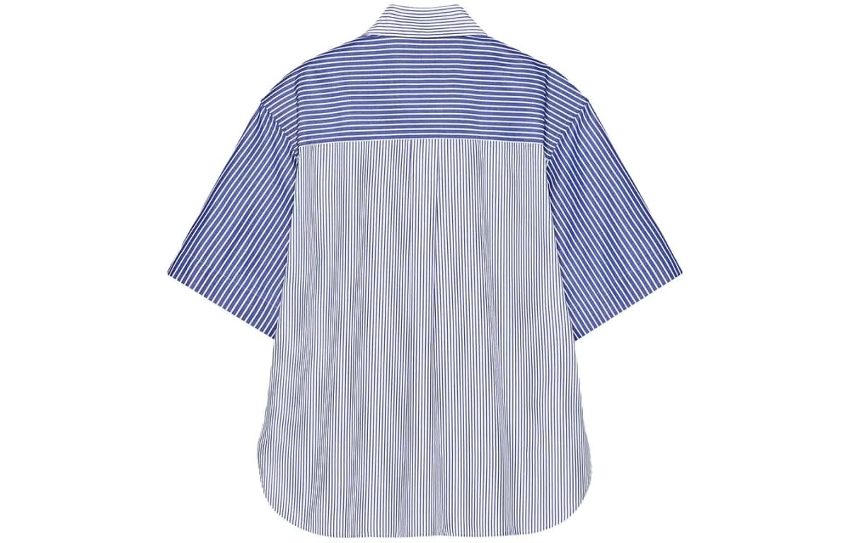 Jw Anderson X UNIQLO SS23 Qadın Köynəyi Dəniz Mavisi 2