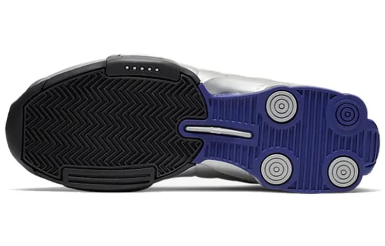 Nike Shox BB4 Black Silver Lapis 5