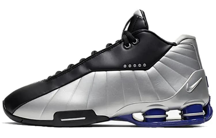 Nike Shox BB4 Black Silver Lapis