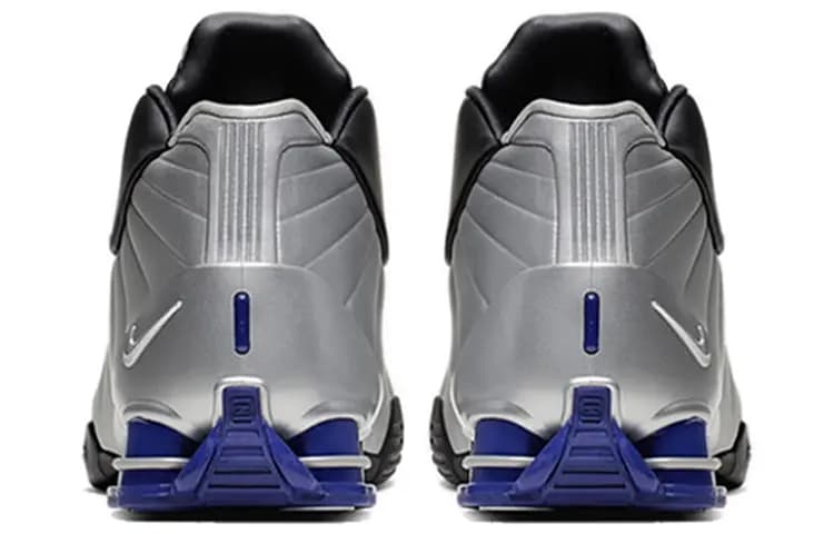 Nike Shox BB4 Black Silver Lapis 4