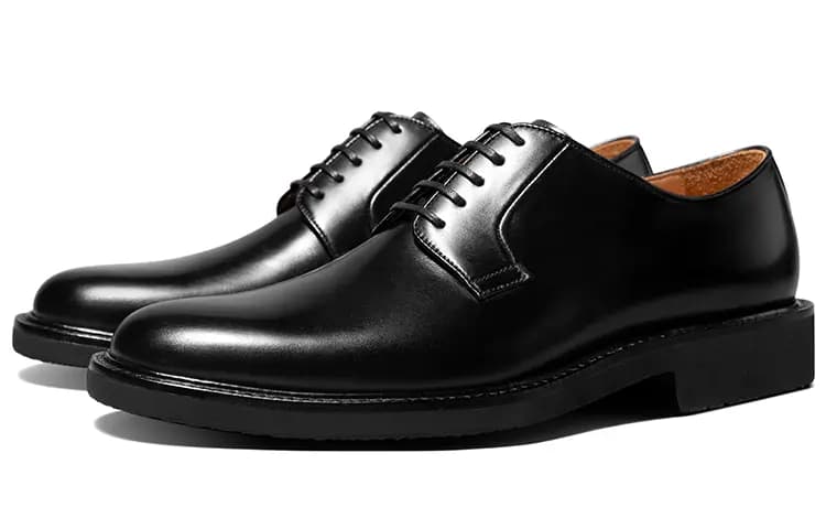 THOM WILLS British Business Derby Kişi Ayaqqabısı Qara 2