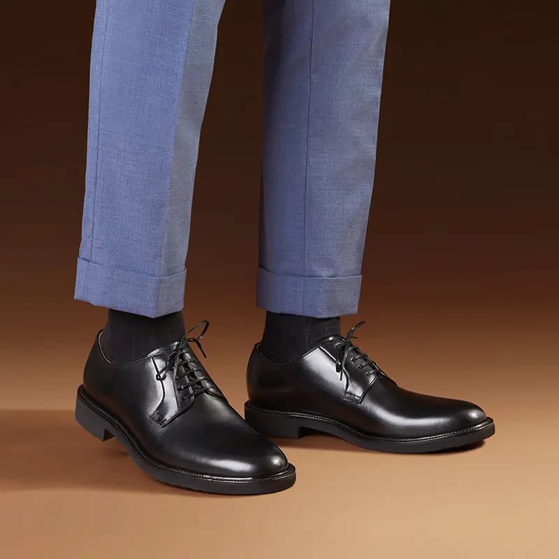 THOM WILLS British Business Derby Kişi Ayaqqabısı Qara 7